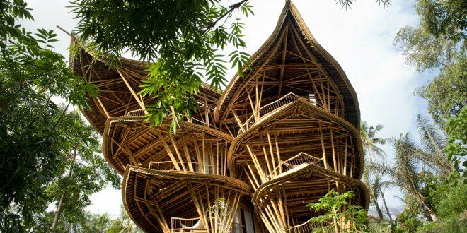 پاورپوینت کاربرد بامبو و خيزران در معماری