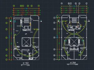 دانلود پروژه پلان تاسیسات الکتریکی و مکانیکی