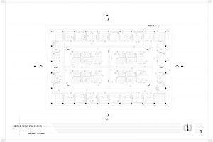 دانلود پلان اتوکد نمایشگاه کتاب