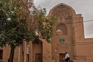 پاورپوینت معماری مدرسه شمسیه یزد